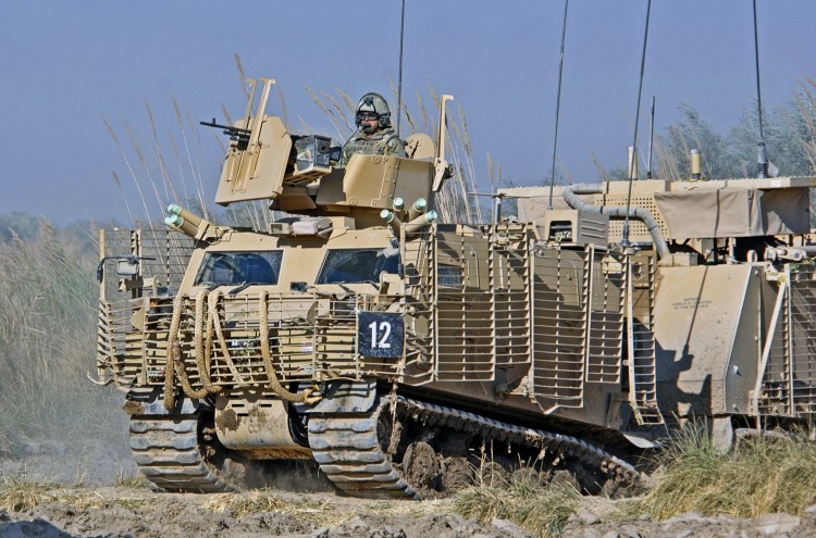 Warthog All Terrain Protected Vehicle in Afghanistan